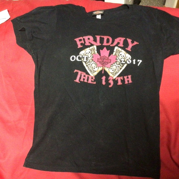 HARLEY-DAVIDSON Port Dover tshirt - Picture 1 of 3